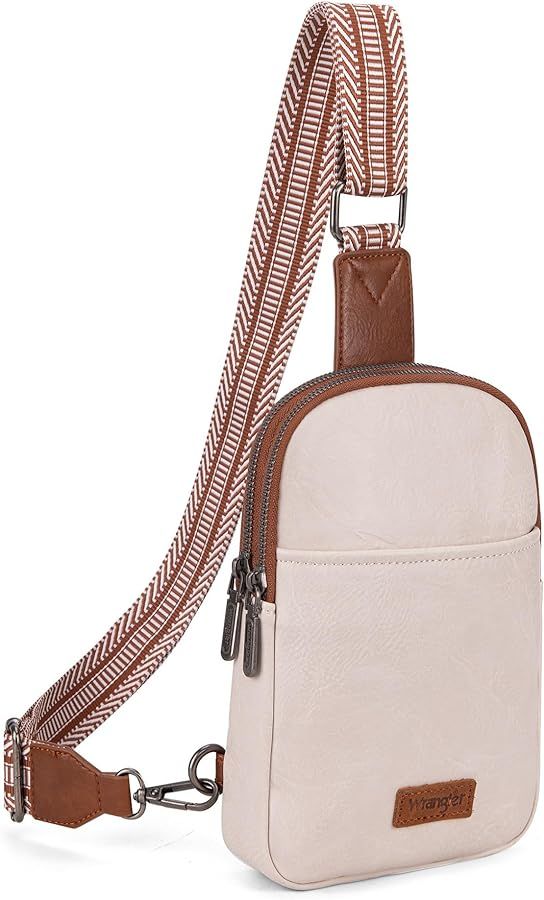 Wrangler Crossbody Bags for Women Chic Sling Bag and Purses with Adjustable Strap Holiday Gift Ch... | Amazon (US)