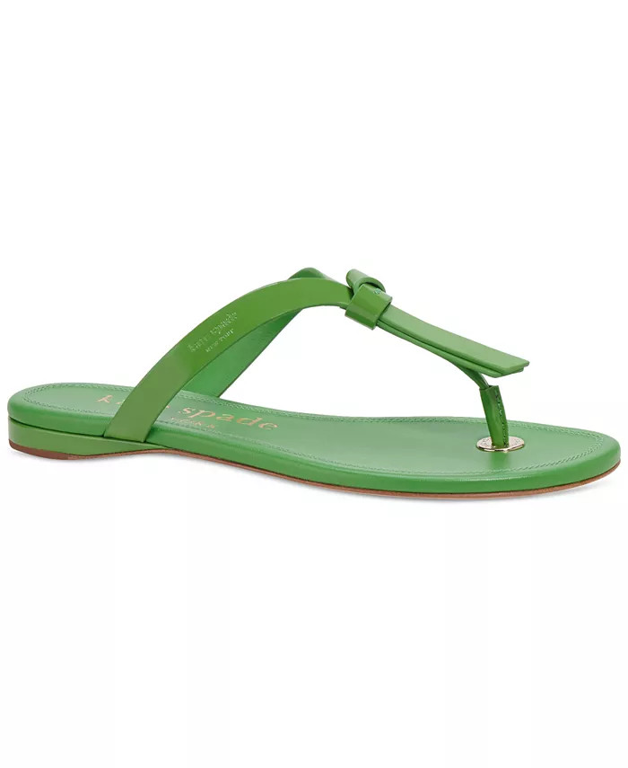 kate spade new york Women's Knott Slide Thong Sandals - Macy's | Macy's