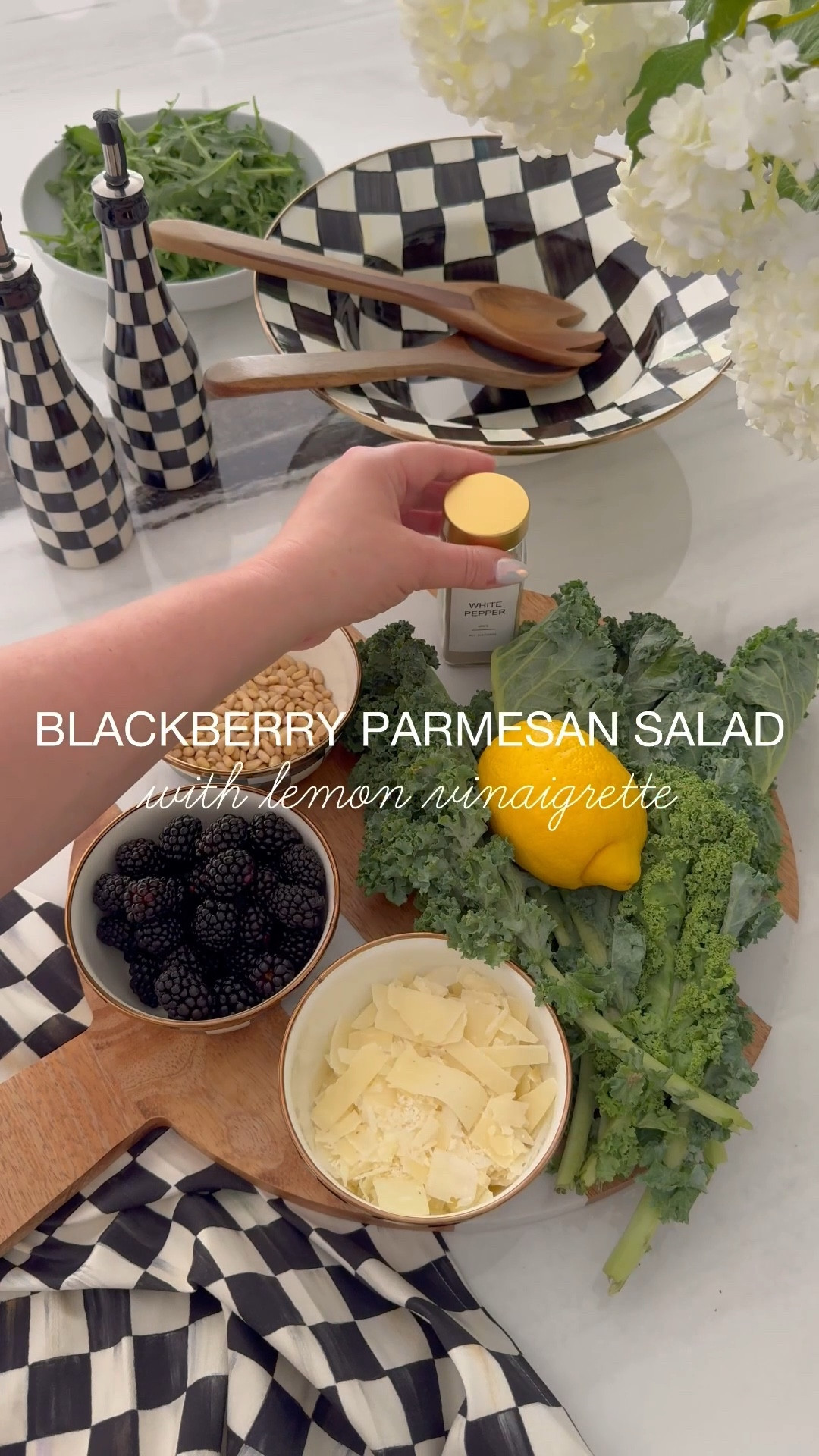 Blackberry Parmesan Salad with Lemon Vinaigrette 

Full recipe is on my website www.kristensellentin.com 

#LTKHome #LTKFamily #LTKSeasonal