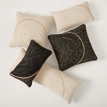 Woven Arches Indoor/Outdoor Pillow | West Elm (US)