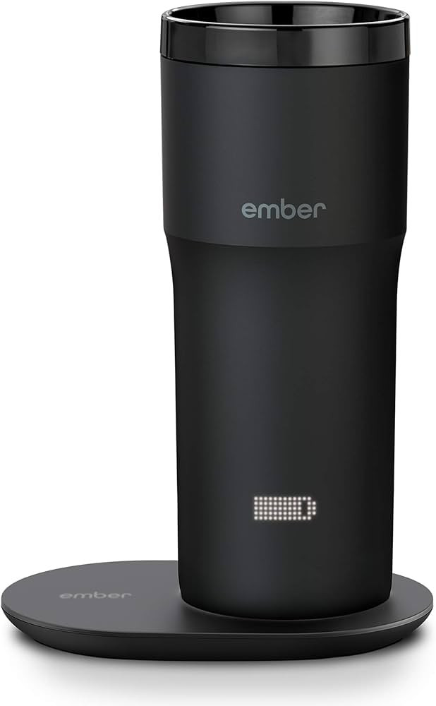 Ember Stainless Steel Temperature Control Travel Mug 2, 12 Oz, App-Controlled Heated Coffee Mug w... | Amazon (US)