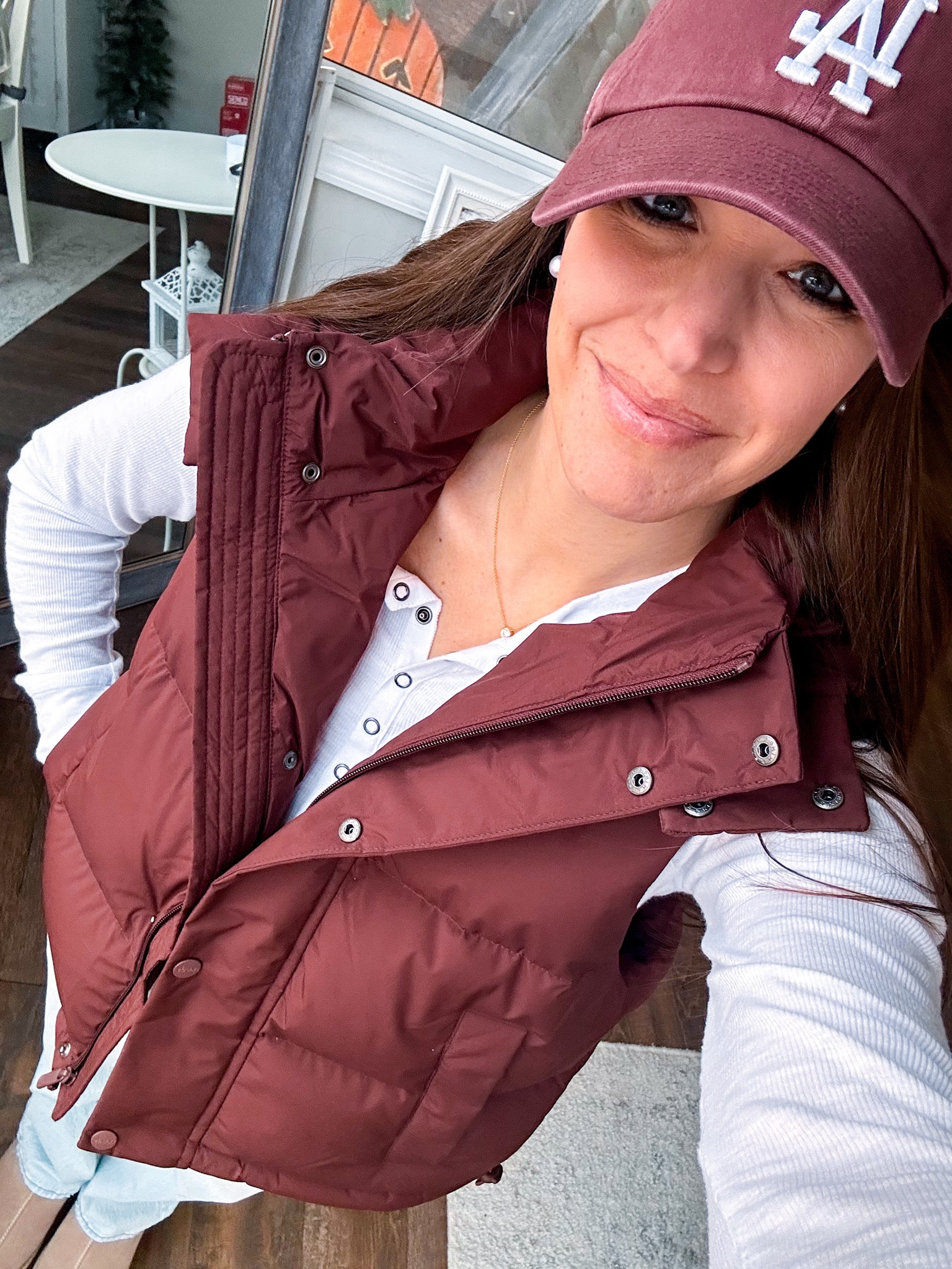 Outfit of the day today! 
Vest small 
Jeans tts short
Shoes tts 
Henley XS 

#LTKFindsUnder50 #LTKFindsUnder100 #LTKStyleTip