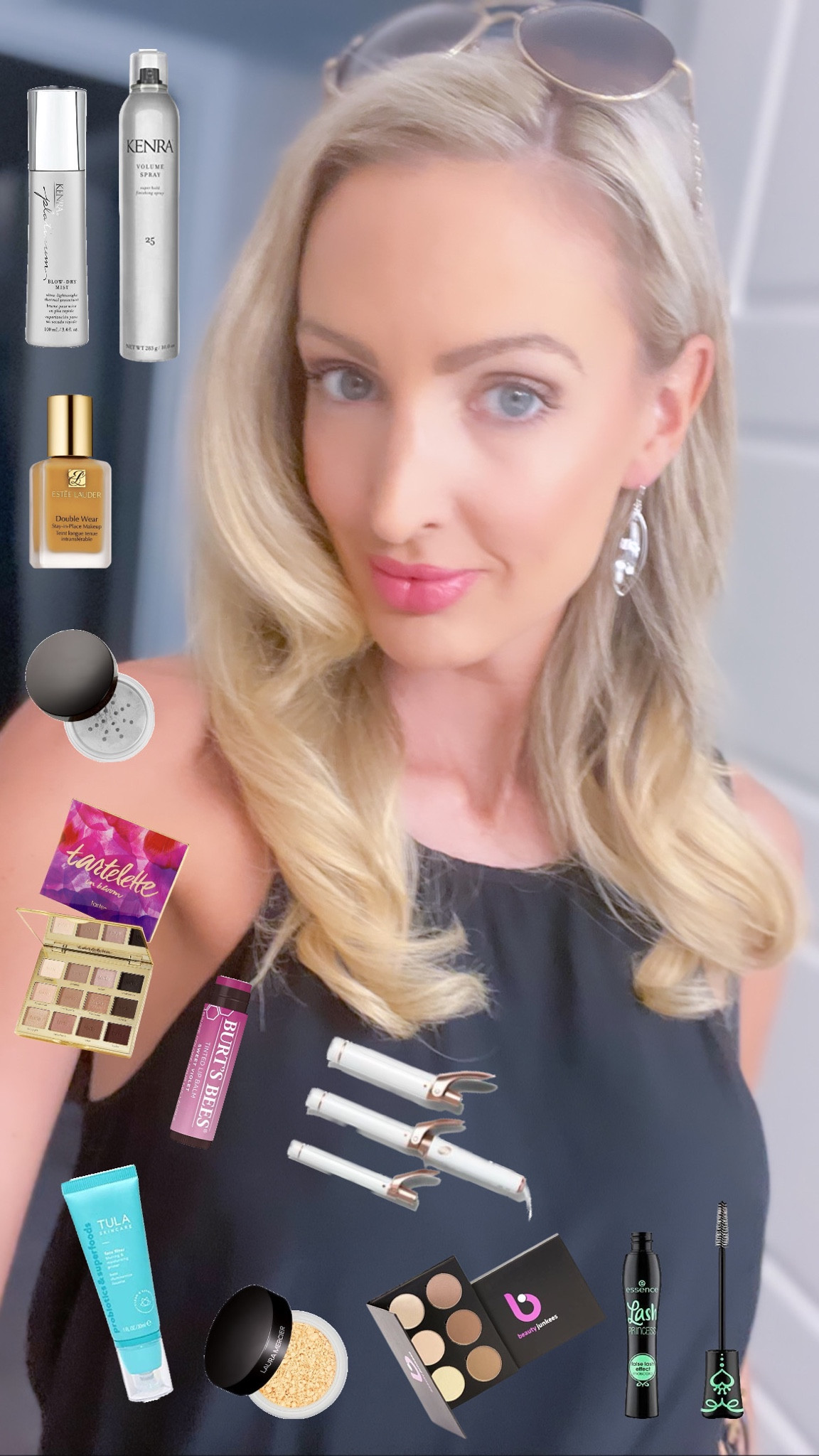 Makeup
Hair
Foundation
Setting powder
Beauty
Highlighter
Eyeshadow palette
Curling iron
Hair spray
Heat protectant
Chapstick
Lip color
Primer
Mascara
Hairstyle
Beauty products

#LTKFind #LTKstyletip #LTKbeauty #LTKunder50