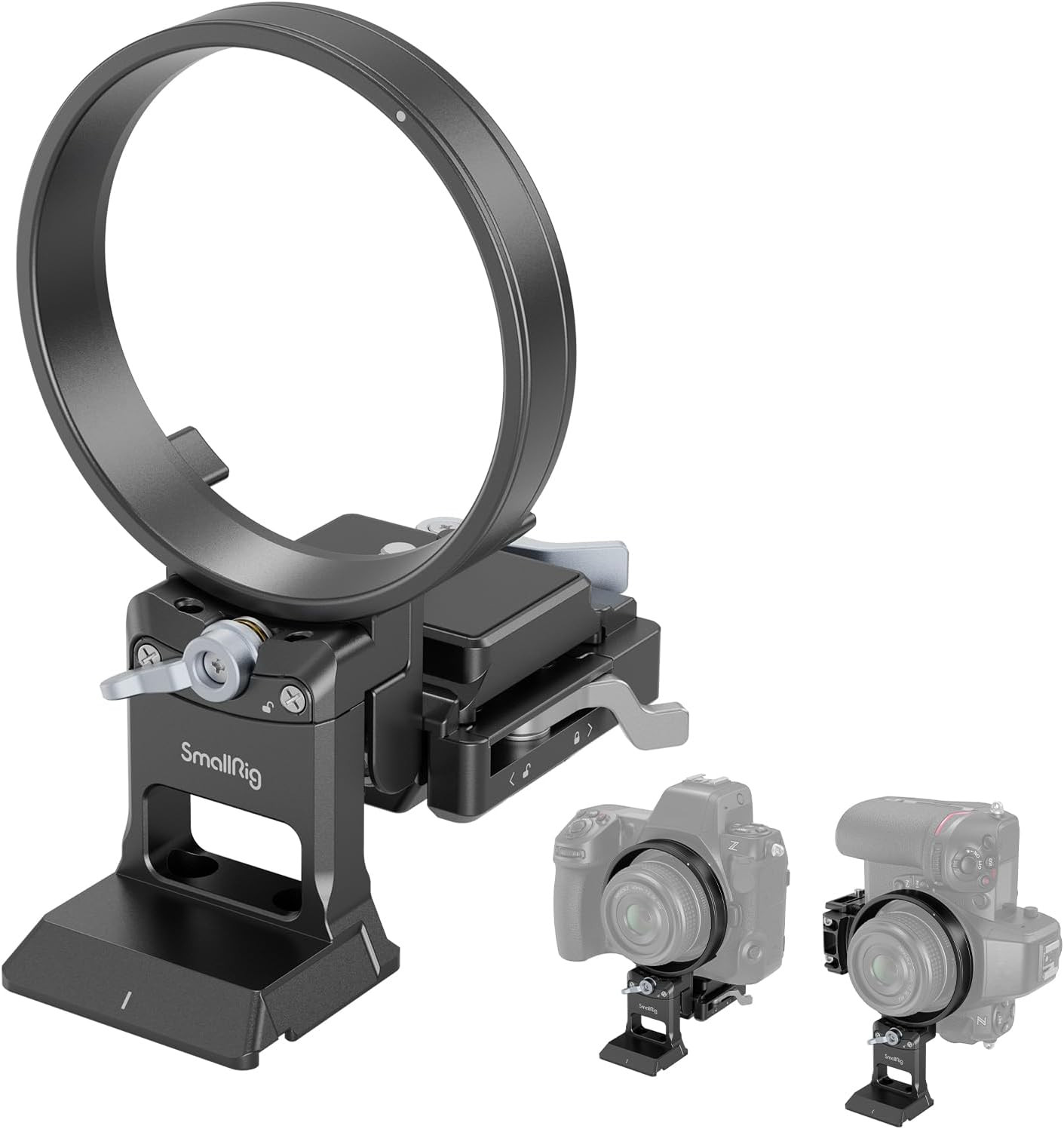 SmallRig Rotatable Collar Mount Plate for Nikon Z8 / Z6 / Z7 / Z6II / Z7II / Z 5 Camera, for Arca-Type, and for Manfrotto RC2 Plate. Horizontal and Vertical Shooting 

 #LTKcanada #LTKgiftguide