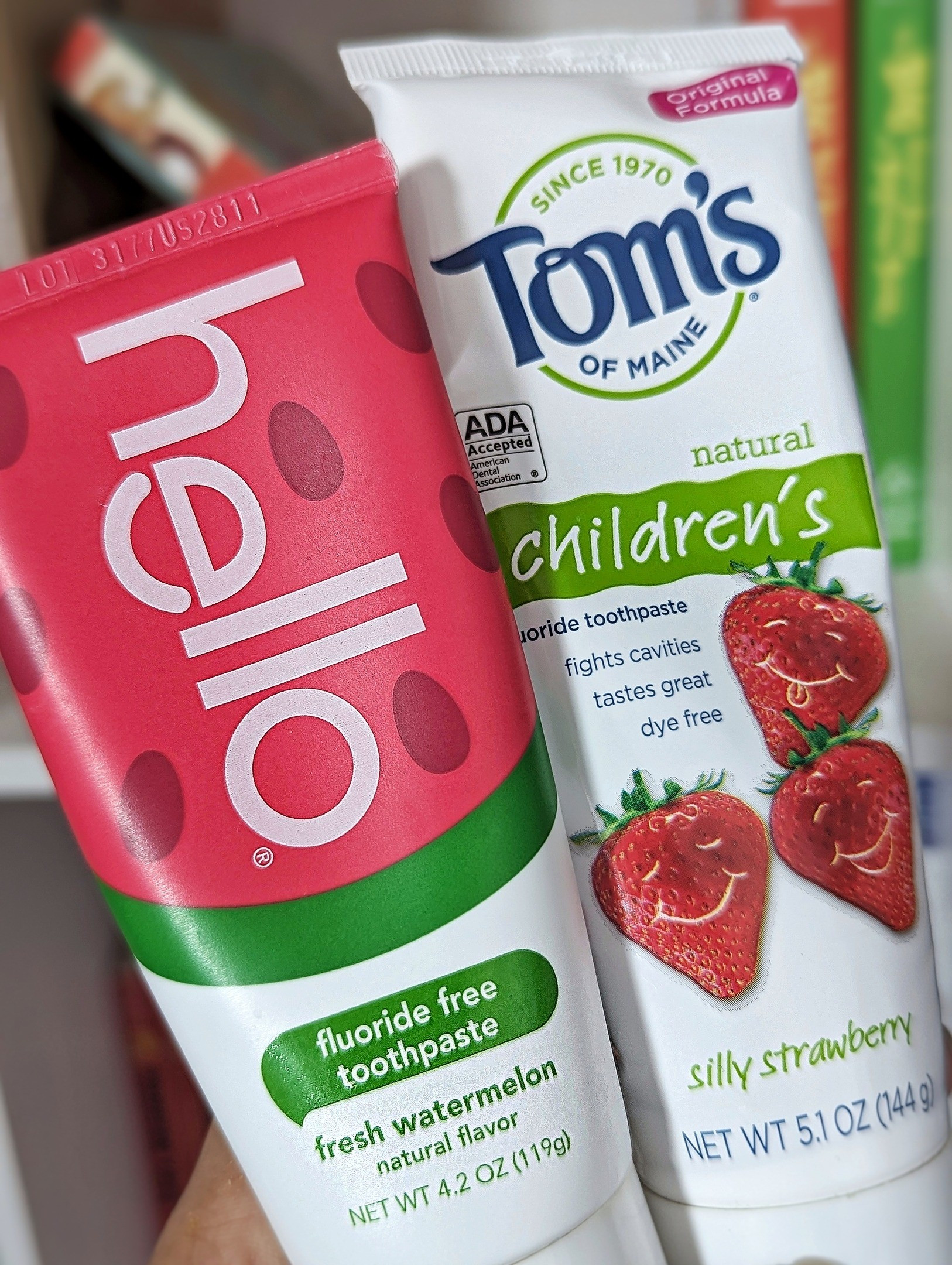 I am currently using these cruelty free kids toothpastes for my kid. He likes the strawberry flavor from toms more. They also have adult toothpastes in these brands #hello #tomsofmaine #toothpaste

#LTKkids #LTKbaby #LTKfamily