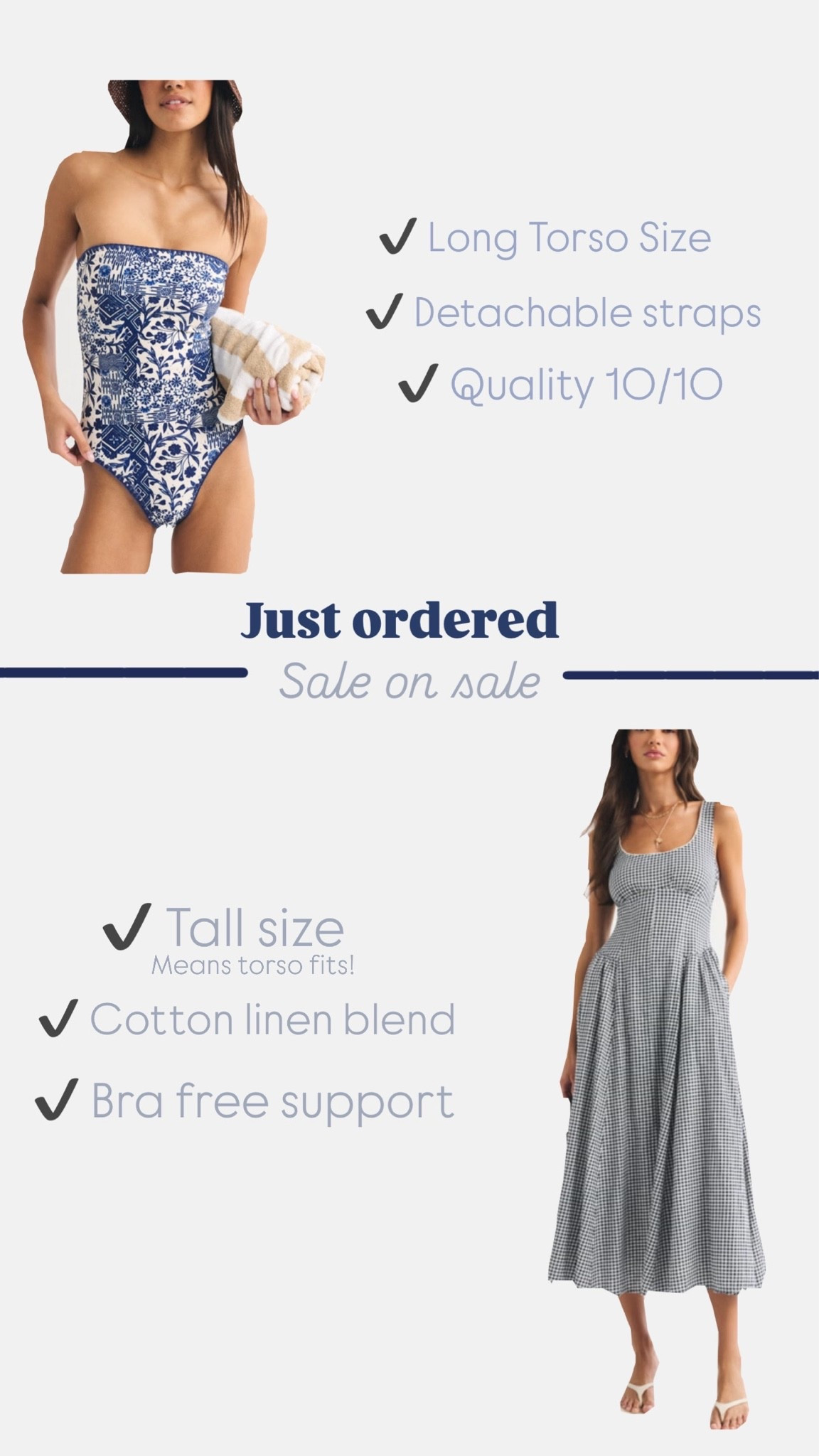 ⚠️code AFSUMMER 

LONG TORSO, SWIM, TALL, COTTON DRESS, MIDI DRESS, SUMMER OUTFIT, TALL FASHION ￼

#LTKTall #LTKSaleAlert #LTKSeasonal