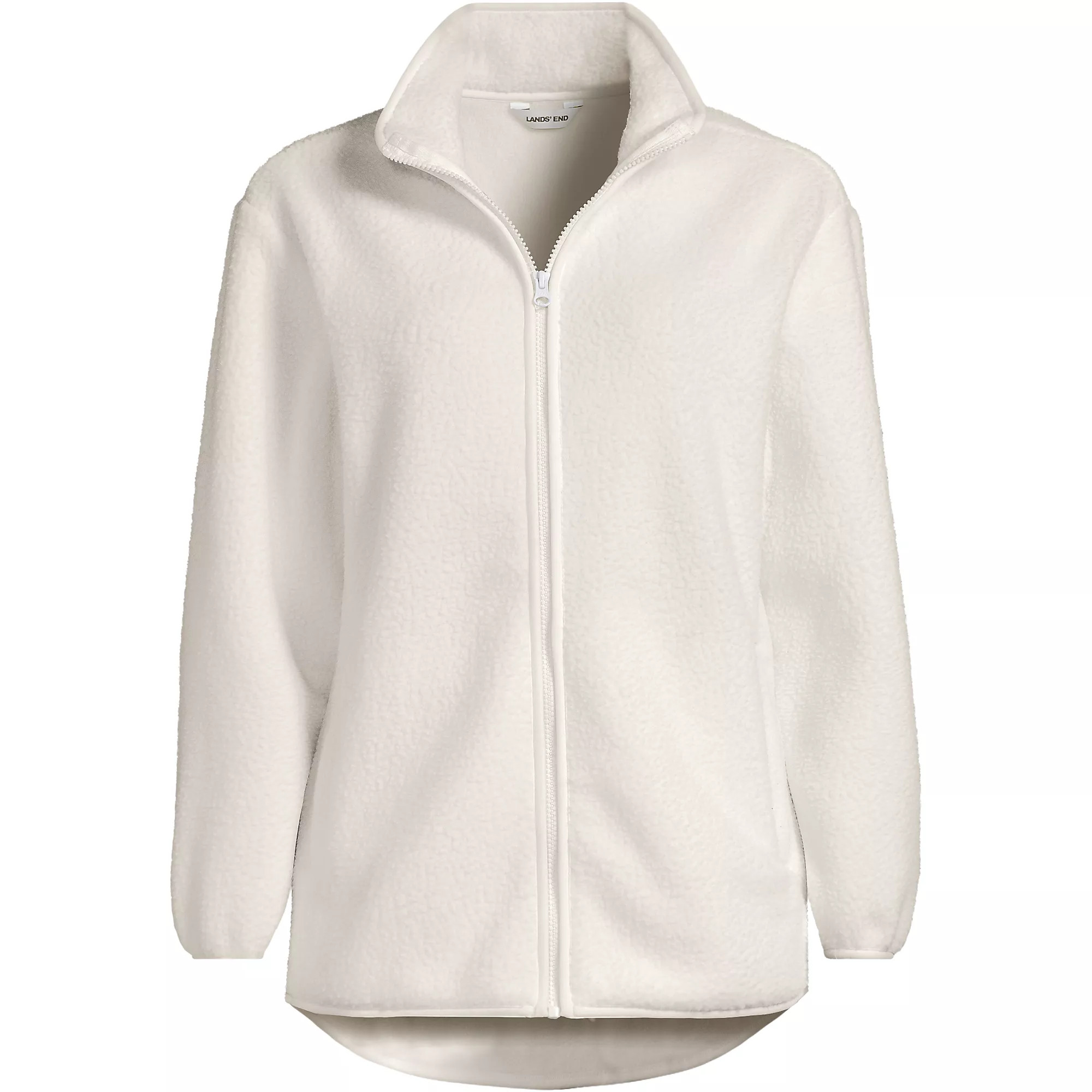 Women's Petite Cozy Sherpa Full Zip Fleece Jacket | Lands' End (US)