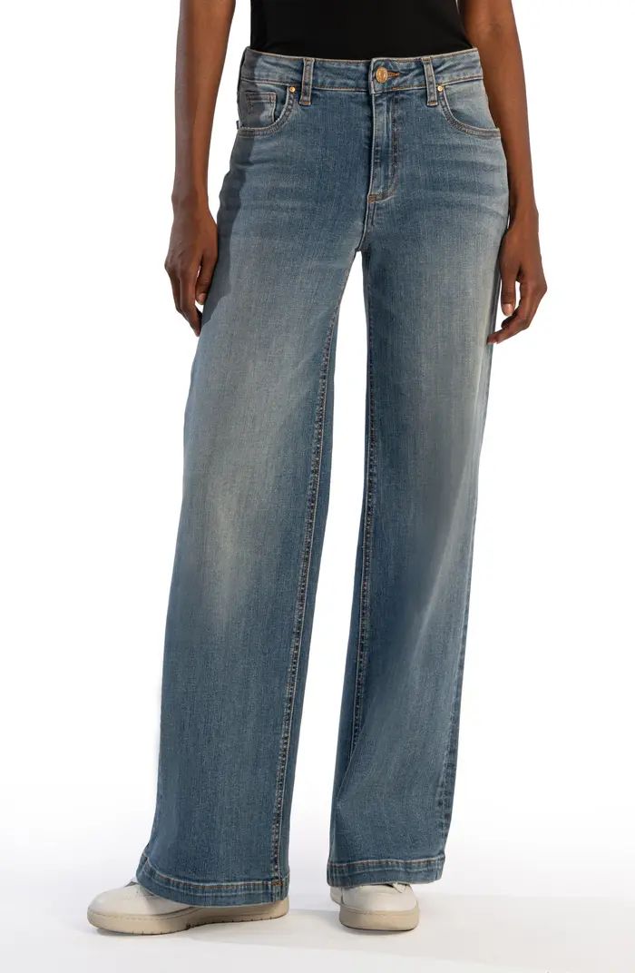 KUT from the Kloth High Waist Wide Leg Jeans | Nordstrom | Nordstrom