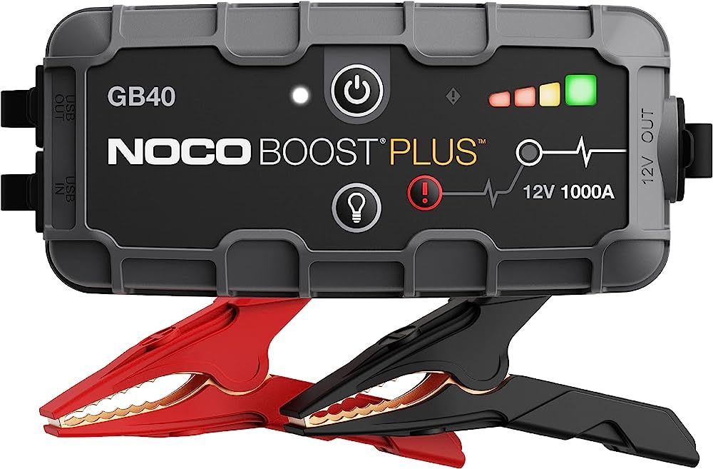 NOCO Boost Plus GB40 1000A UltraSafe Car Battery Jump Starter, 12V Battery Pack, Battery Booster,... | Amazon (US)