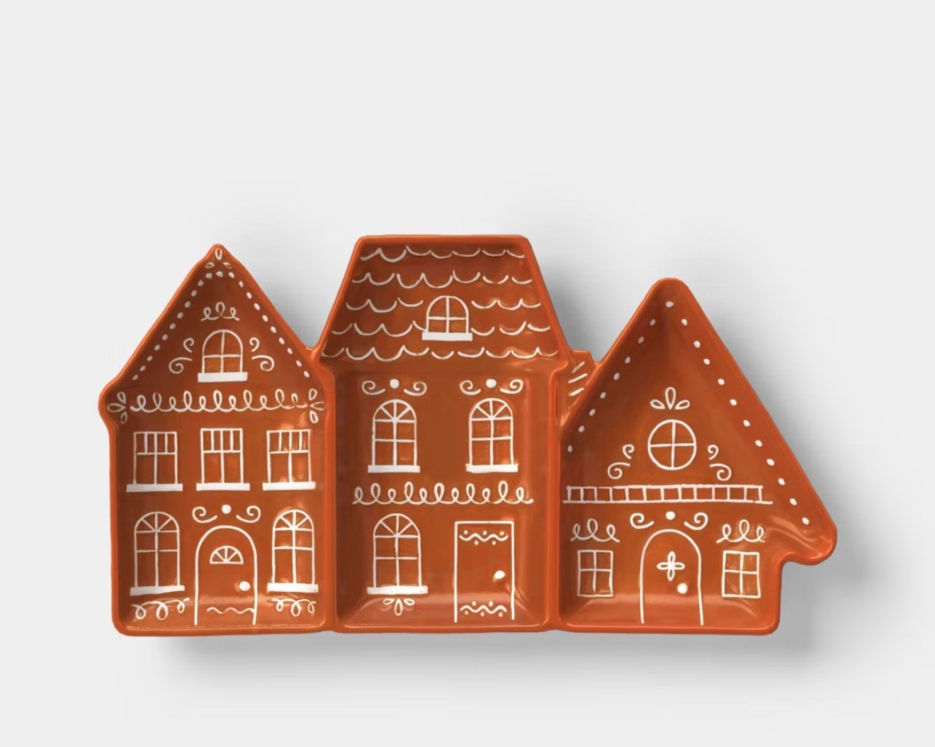 14.125" Stoneware Sectioned Christmas Gingerbread Serve platter - Wondershop™ 

#LTKFindsUnder50 #LTKHoliday #LTKHome