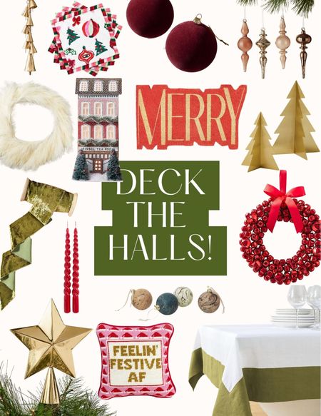 Deck the halls with these festive decorations that bring holiday cheer! 🎄🎄🎄

#LTKHoliday #LTKGiftGuide #LTKhome