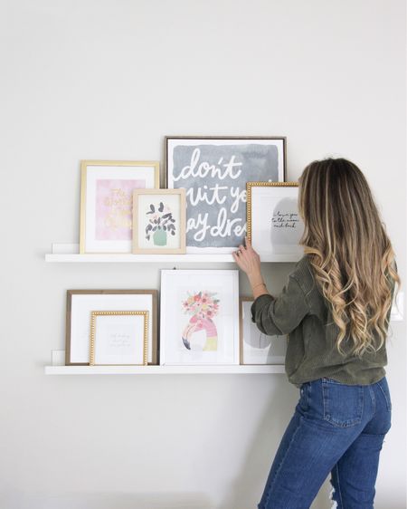 Girls room artwork, gallery wall 

#LTKhome #LTKFind