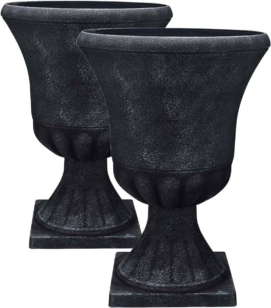 Southern Patio Winston Plant Urn, Garden Planter Urn for Flowers and Plants, 16" D x 16" W x 21" ... | Amazon (US)