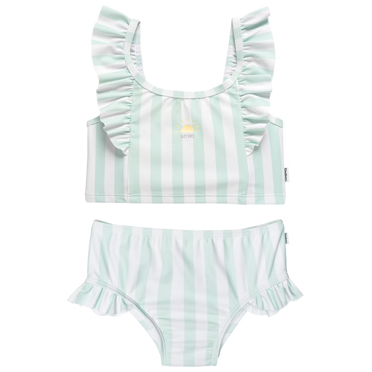 Gerber Toddler Girls' Swimsuit - 2-Piece | Target