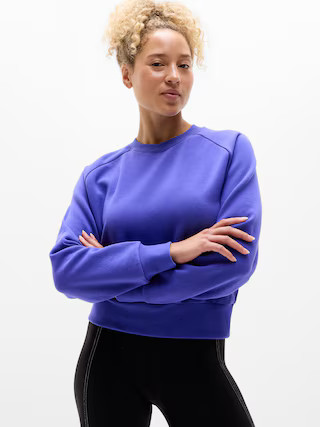 Forever Fleece Relaxed Crew Sweatshirt | Athleta