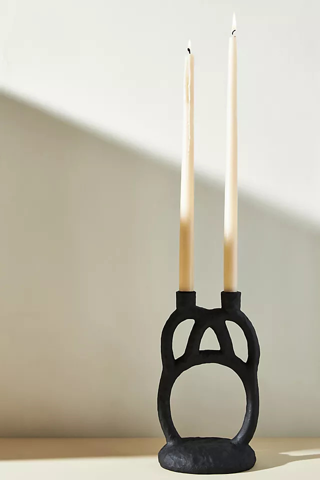 Danni Taper Candlestick | Anthropologie (US)