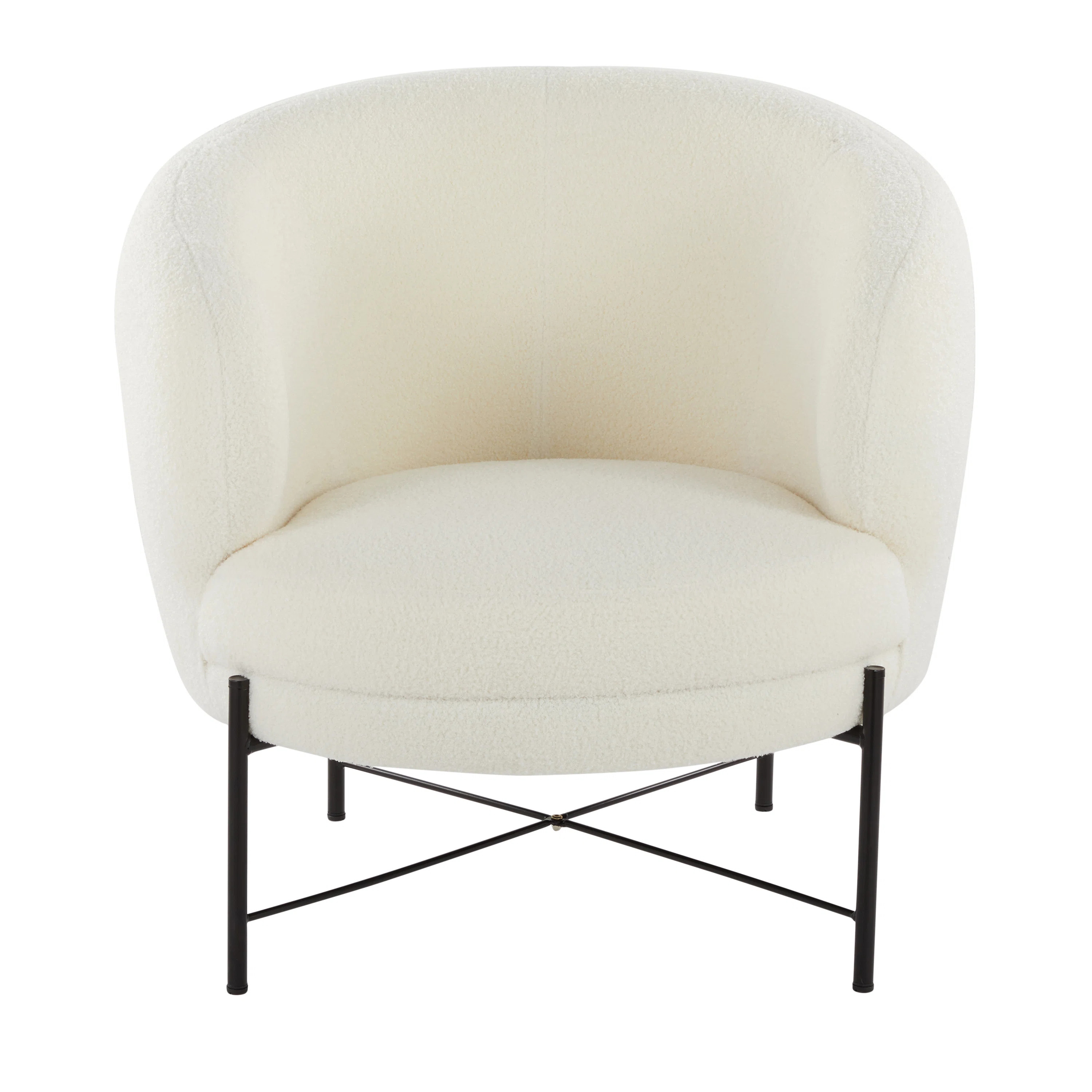 Trista Velvet Barrel Chair | Wayfair North America