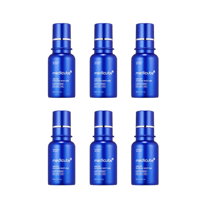 medicube - One Day Exosome Shot Pore Ampoule 2000 - 30ml (6ea) Set | Stylevana