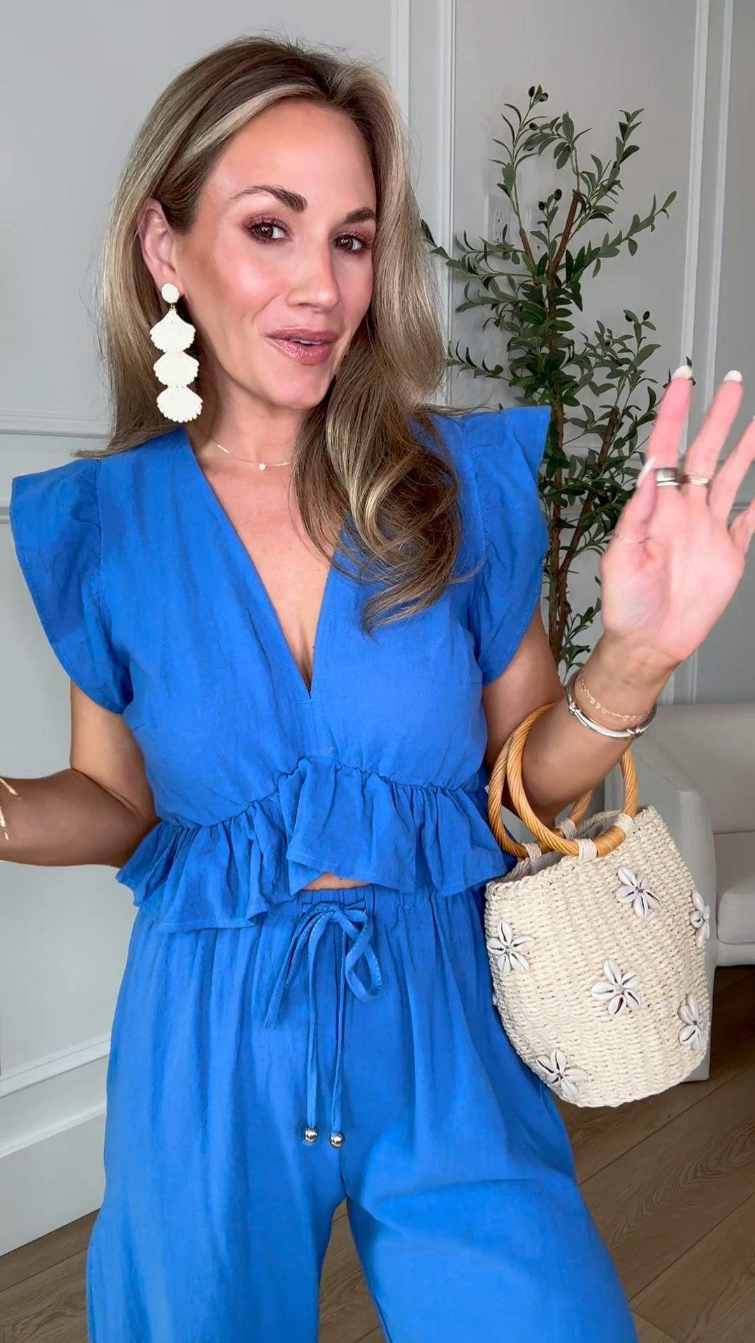 I can’t get over this set! 💙 no one would ever guess it’s from Amazon! Perfect for vacation! 

#LTKootd #LTKPetite #LTKgrwm