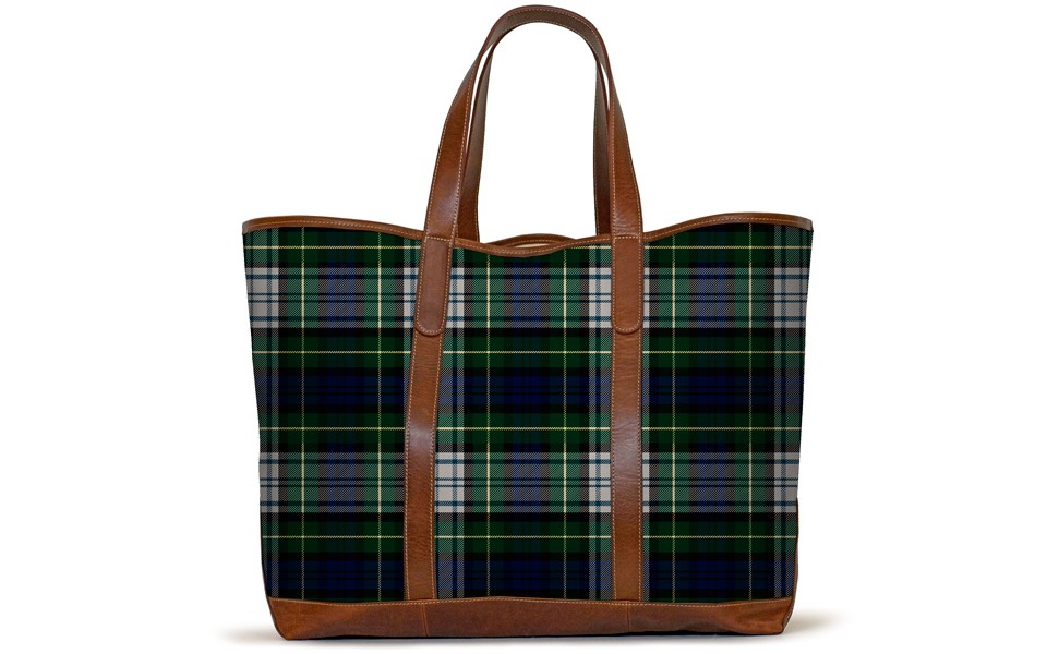 St. Charles Yacht Tote - Leather Patch - 200.00 | Barrington Gifts