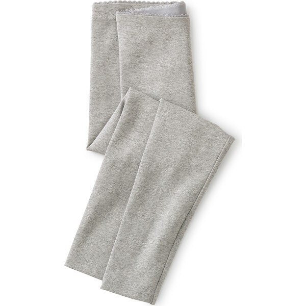 Skinny Solid Leggings, Grey | Maisonette