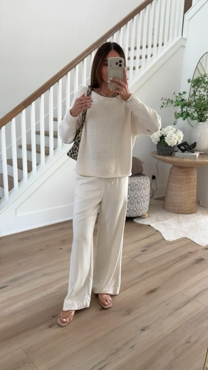 Monochromatic outfit from Target.

neutral outfit, cozy chic outfit, lounge set outfit, travel day outfit, effortless style, comfy outfit, monochrome look, casual luxury style, relaxed fit outfit, minimalist fashion, annabrstyle

#LTKootd #LTKOver40