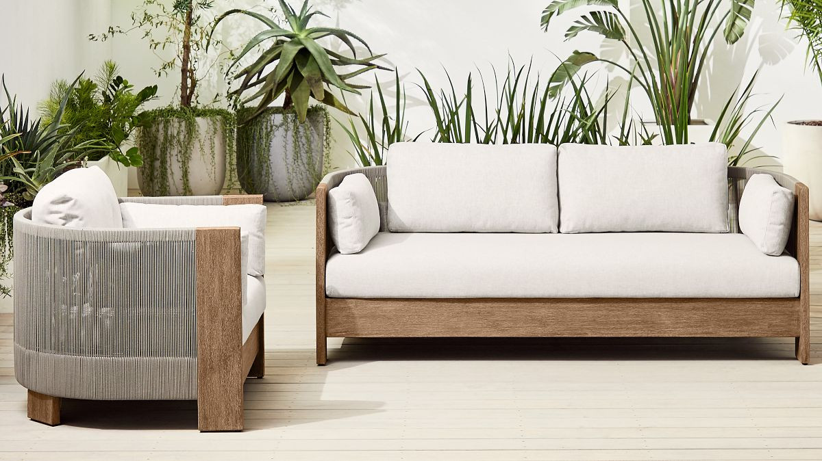 Porto Outdoor Sofa (66"–86") | West Elm (US)