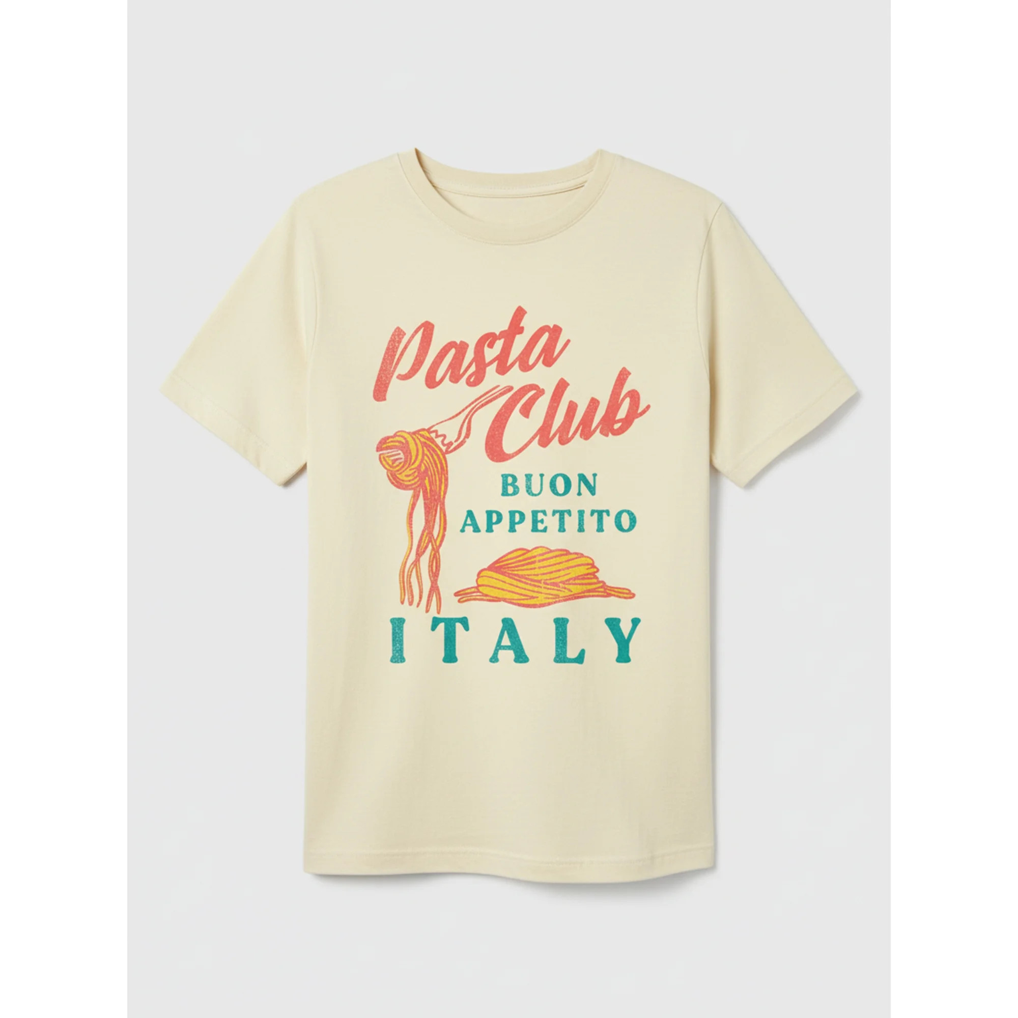 Pasta Club Women's Graphic Everyday Tee with Short Sleeves, Sizes XXS-XXL | Walmart (US)