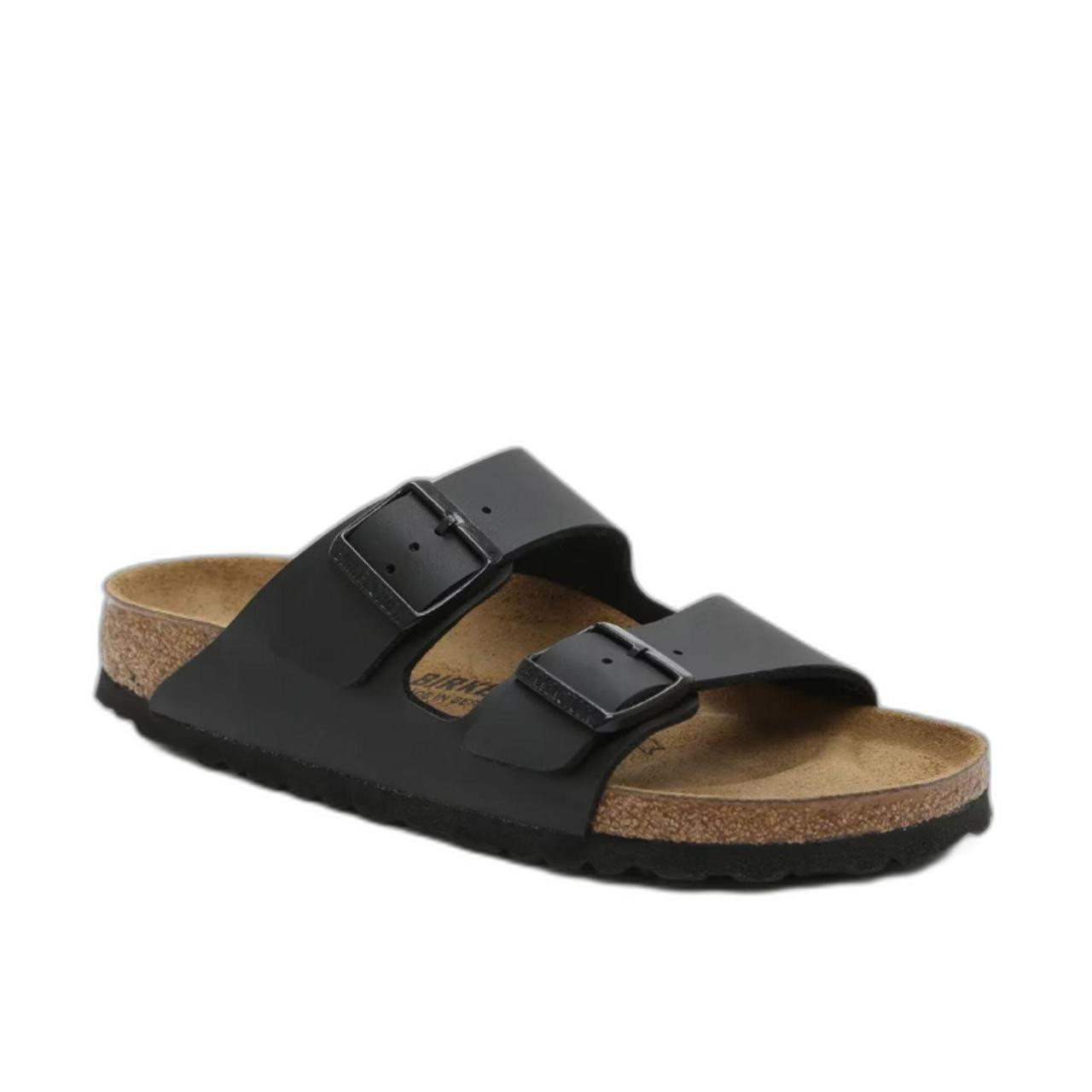 Birkenstock Women's Sandals - Black - US 8 | Depop US
