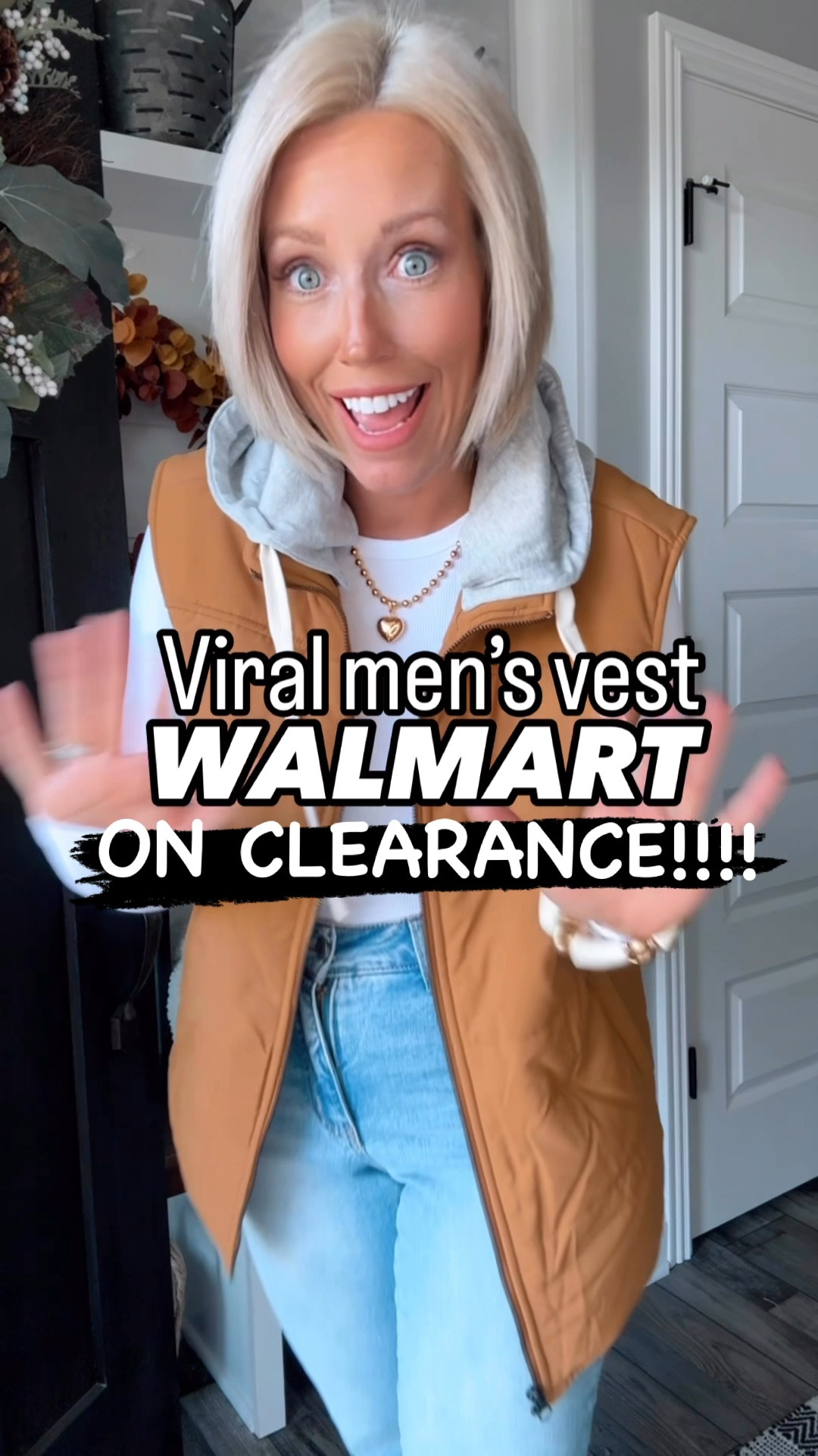 This men’s vest has been a top seller the last two years and it just RESTOCKED and is on CLEARANCE!!!! Originally $29.98 but on sale for $17.98 now!!!
⬇️⬇️⬇️
Vest size small
Tee size small
Jeans size 4
Shoes TTS

#LTKWatchNow #LTKSaleAlert #LTKMens