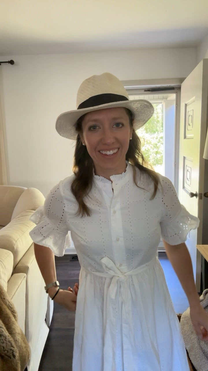 The perfect summer sporting event dress 

Spectate in style ⛳️ 🎾 

Dress: size down 
Shoes: go with normal size 
Socks: my go-to for summer 

#LTKparties #LTKstyletip #LTKover40