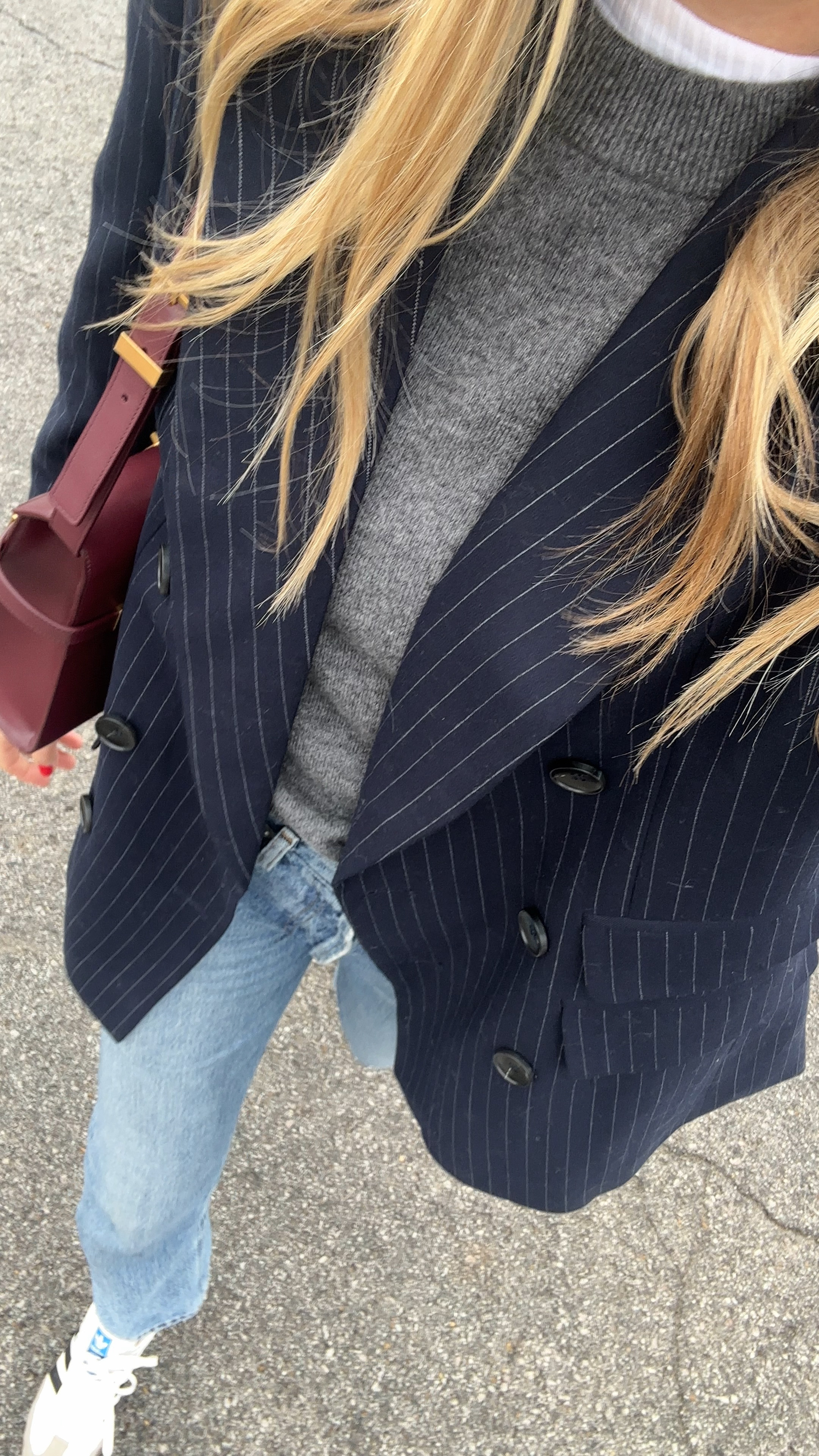 Blazer size small. Sweater XS  

#LTKover40 #LTKstyletip