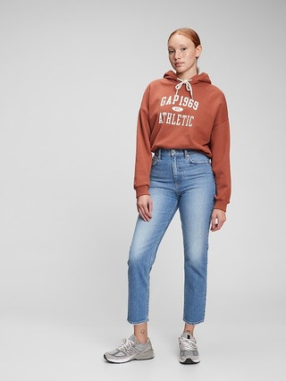 Sky High Rise Cheeky Straight Jeans with Washwell | Gap (US)