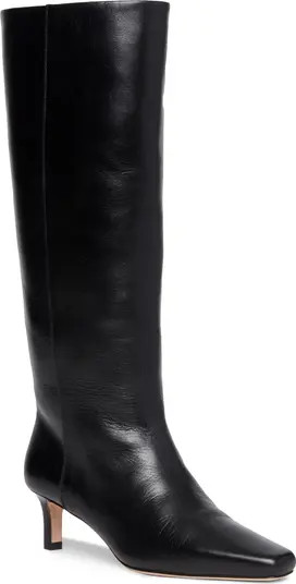 PAIGE Ansley Kitten Heel Knee High Boot (Women) | Nordstrom | Nordstrom