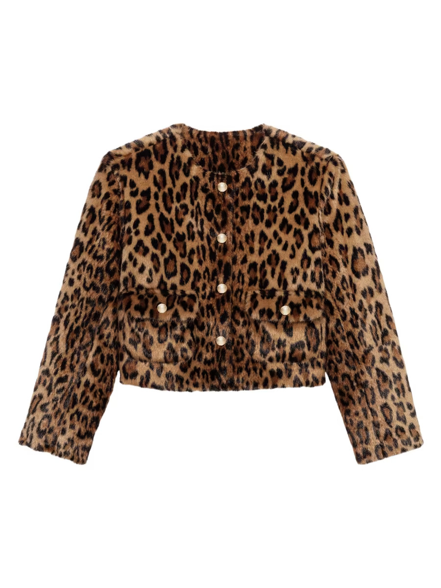 Leopard Faux Fur Jacket | Saks Fifth Avenue
