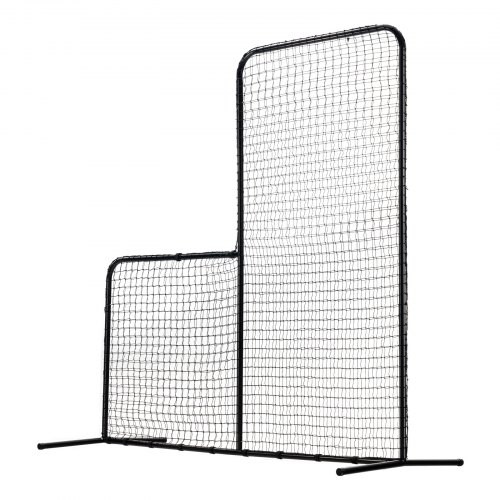 VEVOR L Screen Baseball for Batting Cage, 7x7 ft Baseball Softball Safety Screen, Body Protector ... | Vevor US