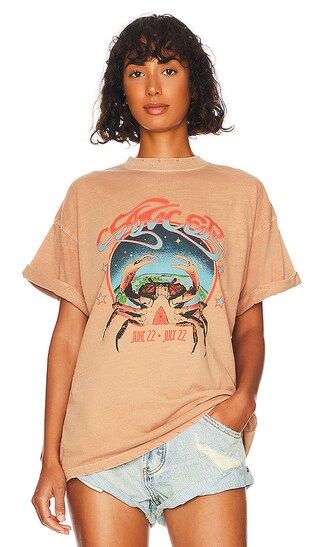Cancer Band Tee in Clay | Revolve Clothing (Global)