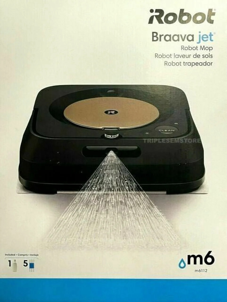 iRobot Braava Jet M6 Robot Mop - *SPECIAL EDITION COLOR: Black* | Walmart (US)