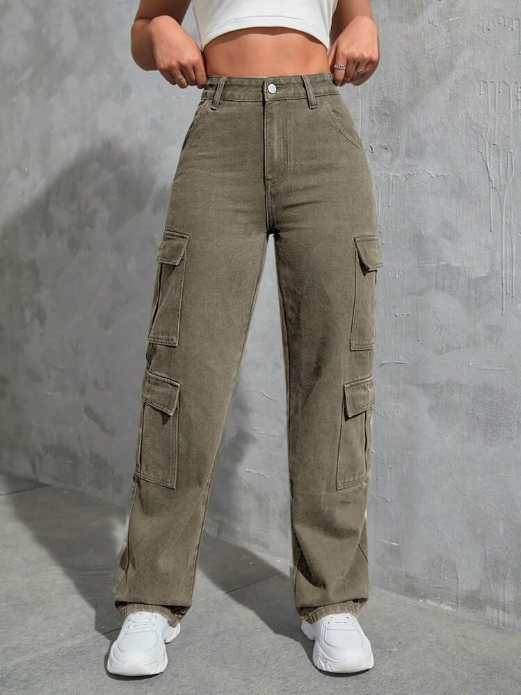 Green cargo pants | SHEIN