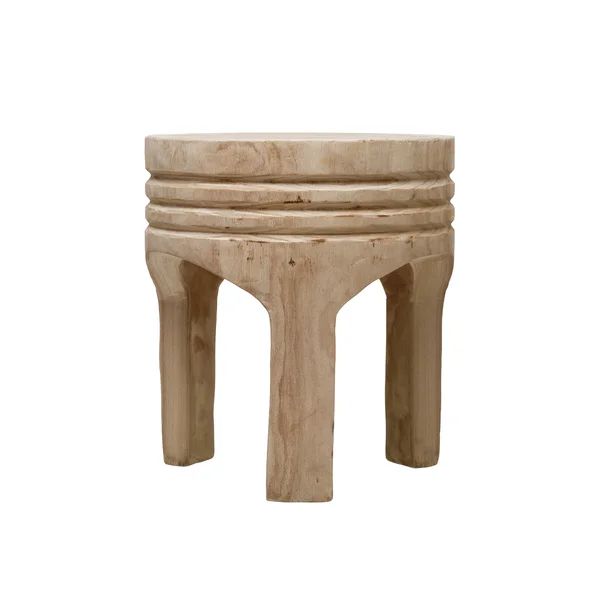 Satterlee Solid Wood Decorative Stool | Wayfair North America