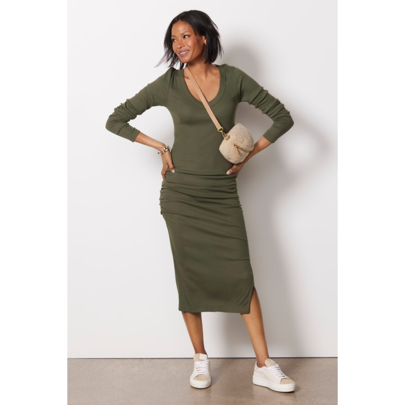 MICHAEL STARS Maya Long Sleeve Dress | EVEREVE | Evereve