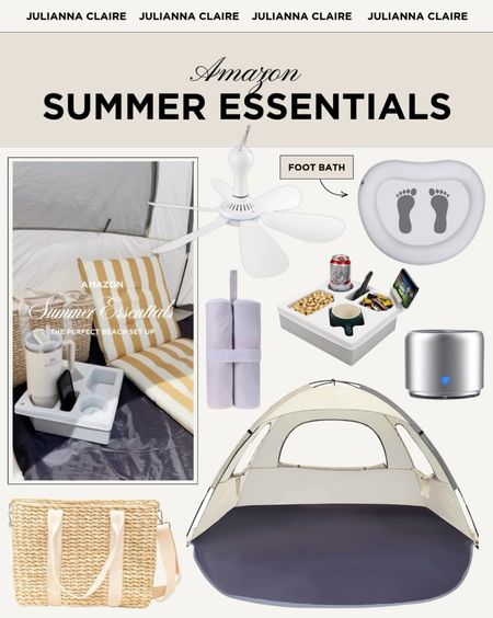 Summer Essentials from Amazon✨

Summer Must Haves // Beach Essentials // Summer Essentials for 2024 // Outdoor Tent // Summer Beach Favorites 

#LTKSeasonal #LTKSwim #LTKTravel