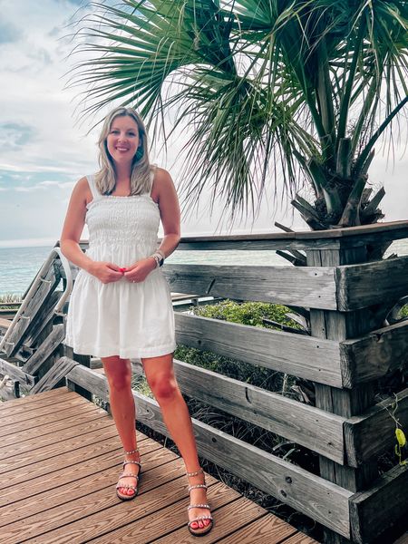 The sweetest smocked two piece set perfect for a beach date night. Also great for brides, baby showers, birthday parties, you name it! Wearing my normal size M in top and bottom 

#LTKFind #LTKunder50 #LTKSeasonal