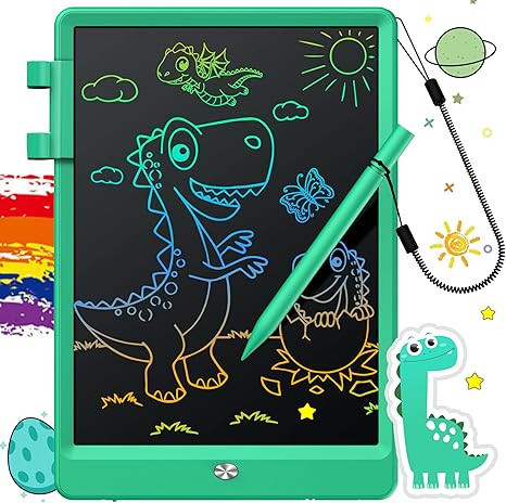 FLUESTON LCD Writing Tablet, Doodle Board Toys Gifts for 3-8 Year Old Girls Boys, 10 Inch Colorfu... | Amazon (US)