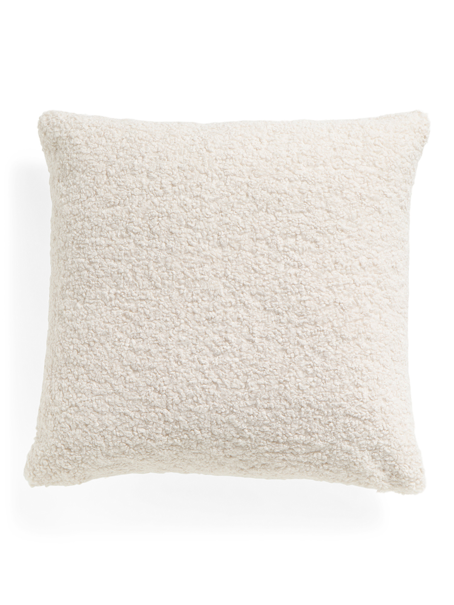 24x24 Oversized Boucle Textured Pillow | Marshalls