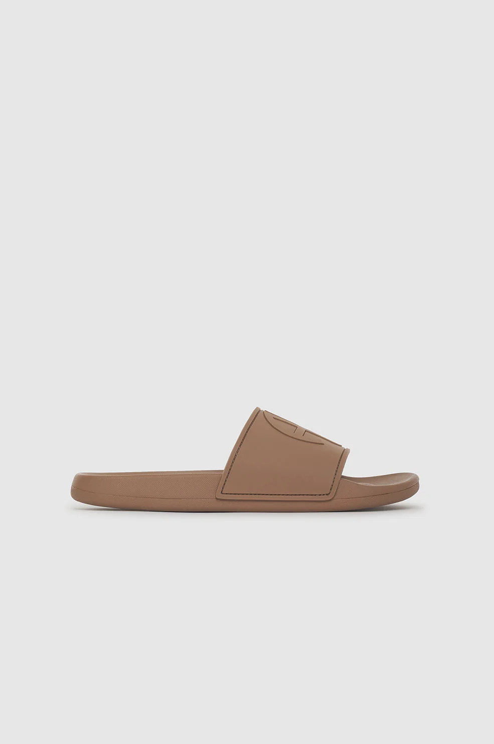 Isla Slides - Camel Monogram | Anine Bing