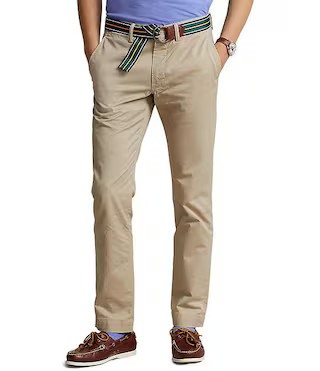 Polo Ralph Lauren Slim Fit Stretch Chino Pants | Dillard's | Dillard's