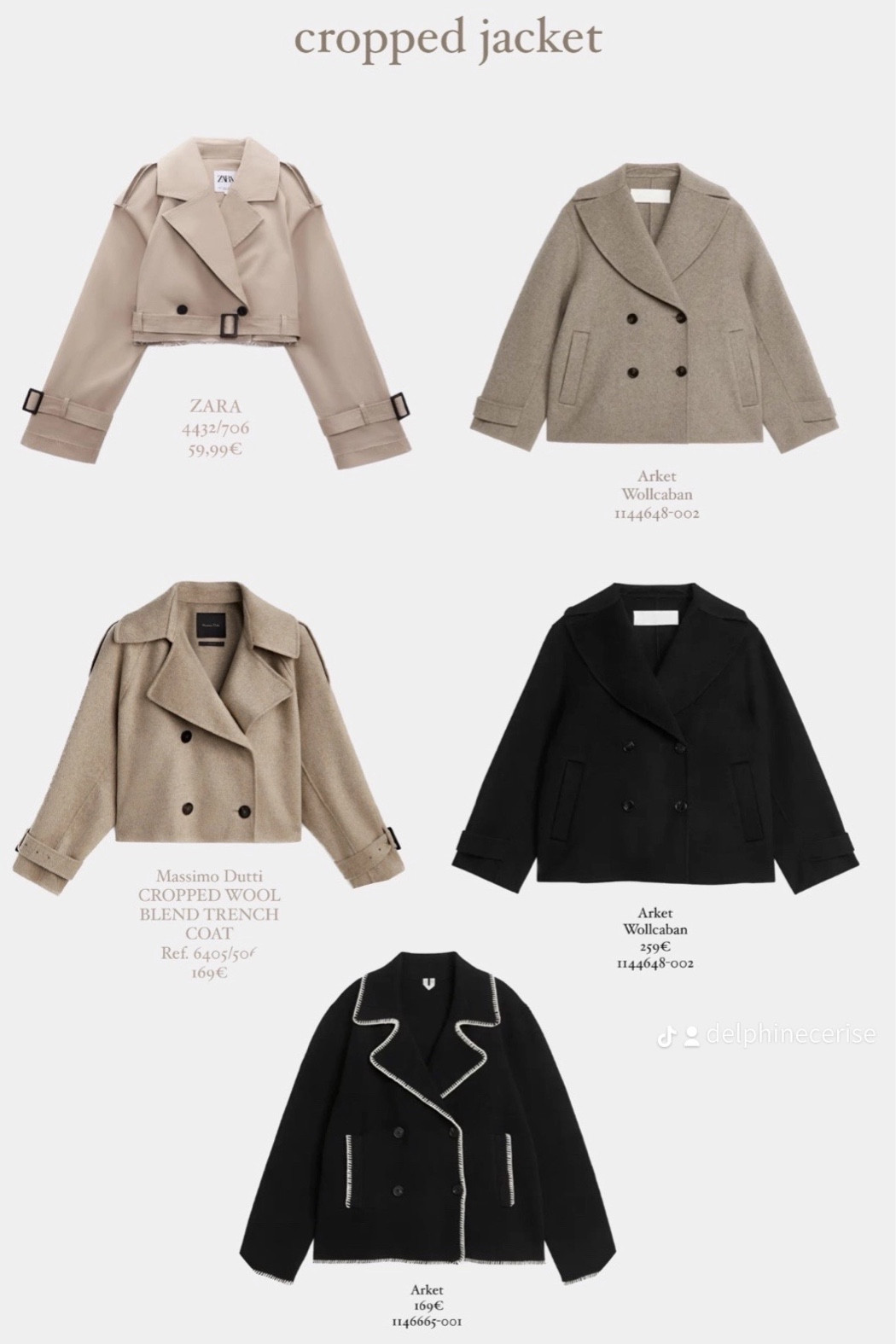 cropped jackets for fall>>>

#LTKSeasonal