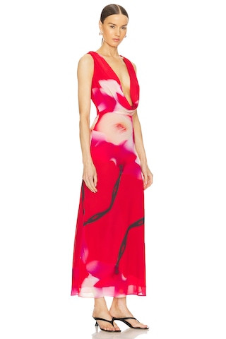 SAU LEE Katya Dress in Red Multi from Revolve.com | Revolve Clothing (Global)