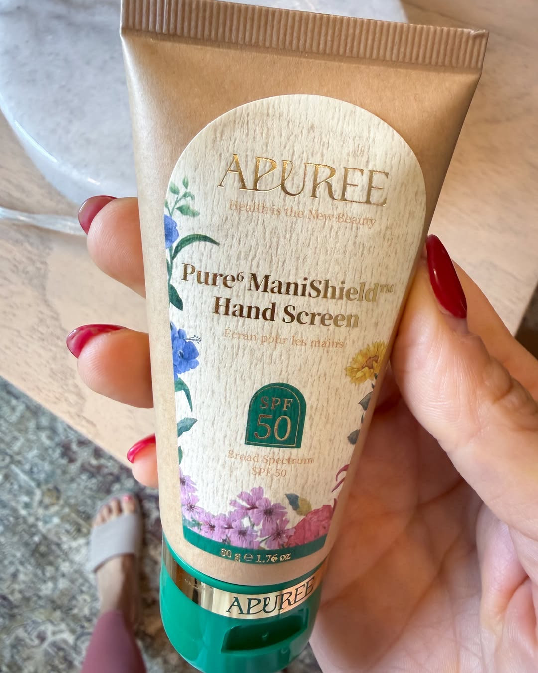 SPF protective hand lotion 

SPF lotion
Sunscreen lotion
Mineral sunscreen
Tinted SPF moisturizer
Daily face sunscreen
Body sunscreen
Broad spectrum SPF
Water resistant sunscreen
Sensitive skin SPF

#LTKSeasonal #LTKSaleAlert